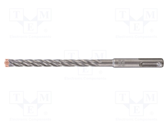 Drill bit; for concrete; Ø: 10mm; L: 260mm; metal; cemented carbide