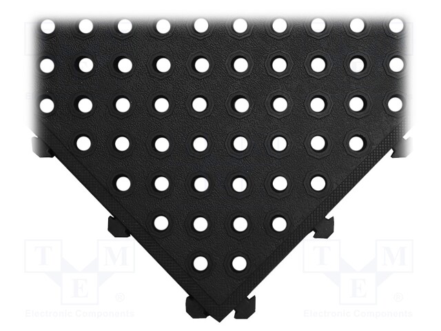 Anti fatigue mat; Width: 0.5m; L: 0.5m; Mat: rubber,nitryl