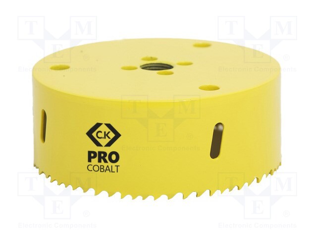 Hole saw; 114mm; aluminium,wood,metal,brass,steel,cast iron