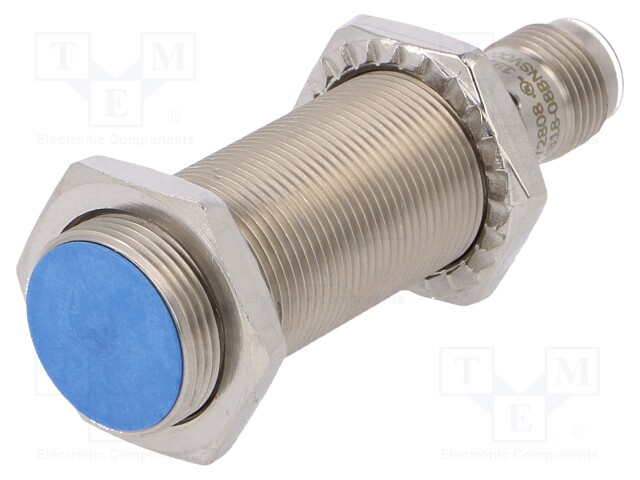 Sensor: inductive; Output conf: NPN / NO; 0÷8mm; 10÷30VDC; M18