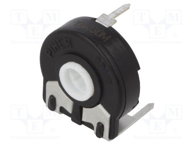 Potentiometer: mounting; single turn,horizontal; 10kΩ; 250mW