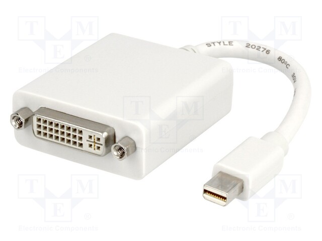 Cable; DisplayPort 1.1a; white