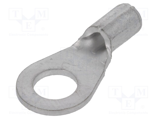 Ring terminal; M4; 0.5÷1.5mm2; crimped; for cable; non-insulated