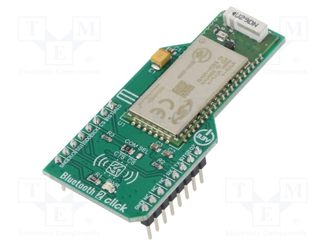 Click board; Bluetooth; GPIO,SPI,UART; WT41u; mikroBUS connector