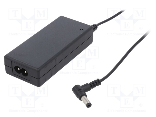 Power supply: switched-mode; 24VDC; 1.5A; Out: 5,5/2,1; 30W; 89%