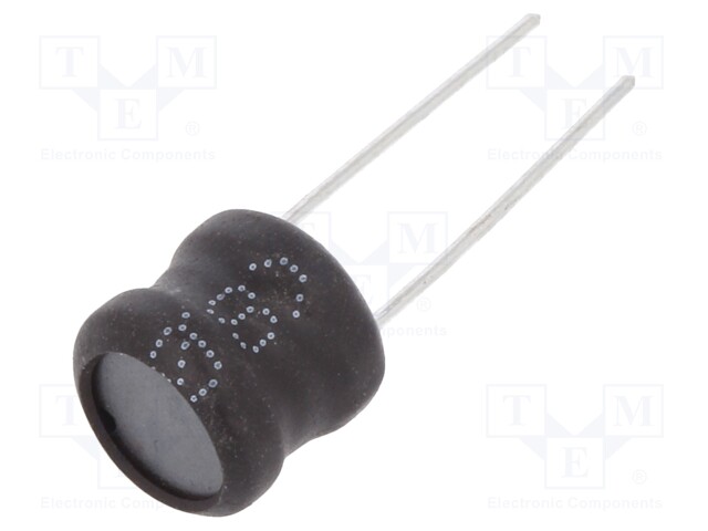 Inductor: wire; THT; 1mH; 400mA; ±10%; Ø9.5x8.5mm; vertical