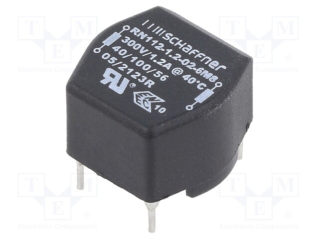 Inductor: wire with current compensation; THT; 6.8mH; 1.2A; 250mΩ