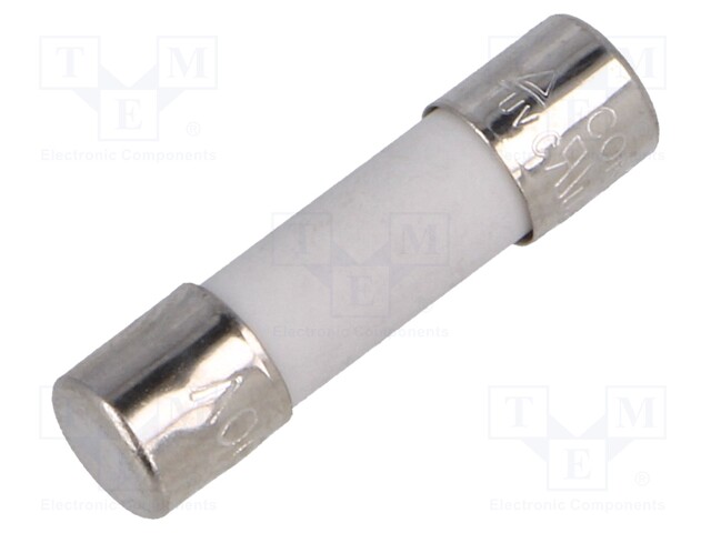 Fuse: fuse; 1.6A; 500VAC; ceramic,cylindrical; 5x20mm