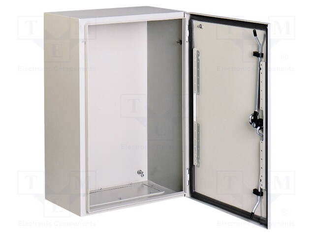 Enclosure: wall mounting; X: 400mm; Y: 400mm; Z: 200mm; S3DEX; steel