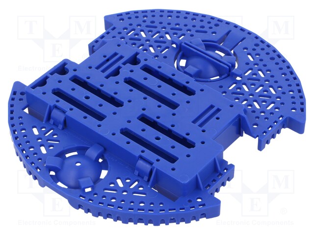 Chassis; POLOLU Romi; blue; Kit: Romi chassis; 165mm