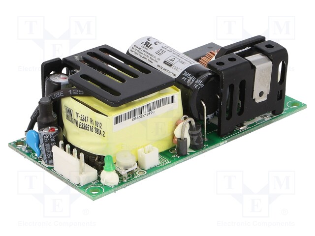 Power supply: switched-mode; 120W; 113÷370VDC; 80÷264VAC; OUT: 1