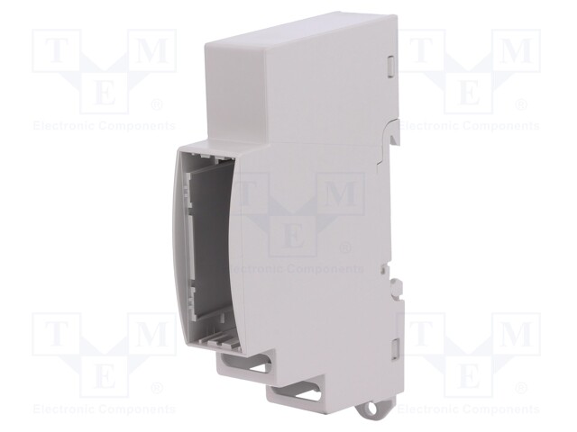 Enclosure: for DIN rail mounting; Y: 90mm; X: 18mm; Z: 53mm; ABS