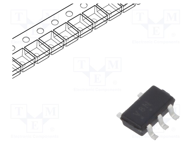 IC: digital; XOR; Channels: 1; IN: 2; SMD; TSOP5; Series: VHC; 2÷5.5VDC