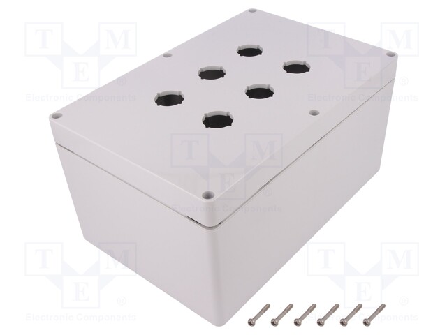 Enclosure: for remote controller; X: 160mm; Y: 240mm; Z: 90mm; IP66