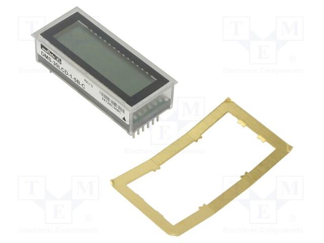 Voltmeter; digital,mounting; -2÷2V; Meas.accur: ±2%; on panel