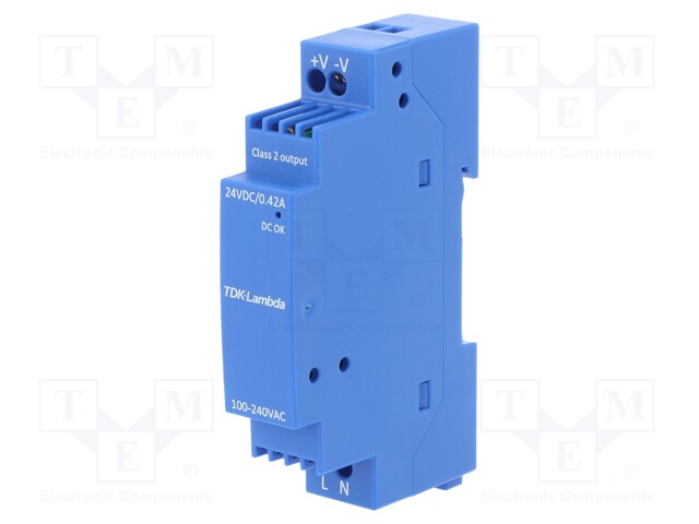 Power supply: switched-mode; 10.08W; 12VDC; 840mA; 85÷264VAC; 65g