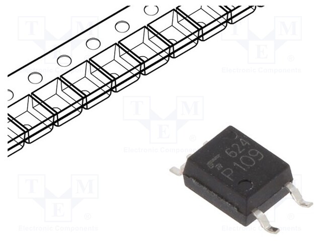 Optocoupler; SMD; Channels: 1; Out: transistor; 3.75kV; SO6