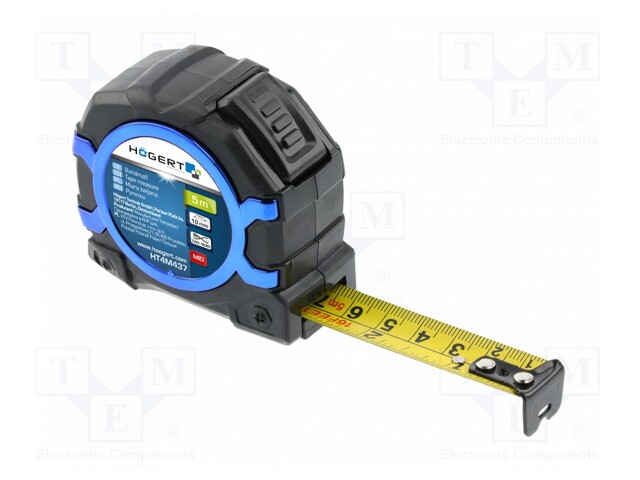 Measuring tape; L: 5m; Width: 19mm; Class: II