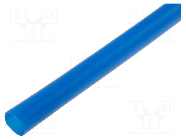 Heat shrink sleeve; 9.5mm; L: 1m; 2: 1; blue; Temp: -55÷125°C