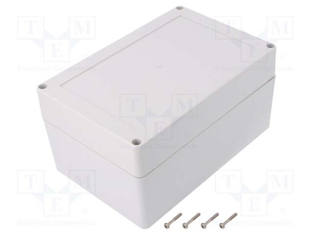 Enclosure: multipurpose; X: 120mm; Y: 180mm; Z: 90mm; ZP; ABS; gasket