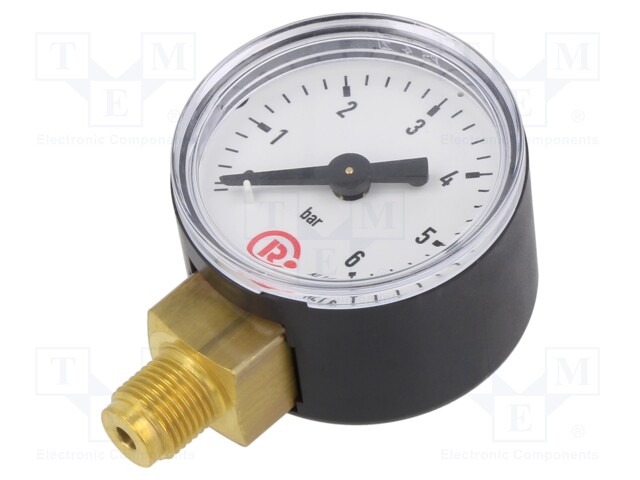 Manometer; 0÷6bar; 40mm; non-aggressive liquids,inert gases