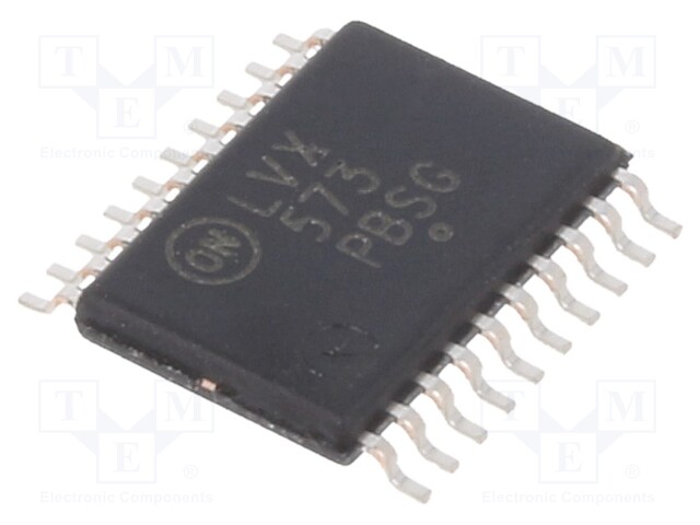 IC: digital; 3-state,octal,D latch; Ch: 8; CMOS; 2÷3.6VDC; SMD; LVX