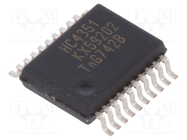 IC: digital; demultiplexer/multiplexer,latch; Channels: 8; SMD