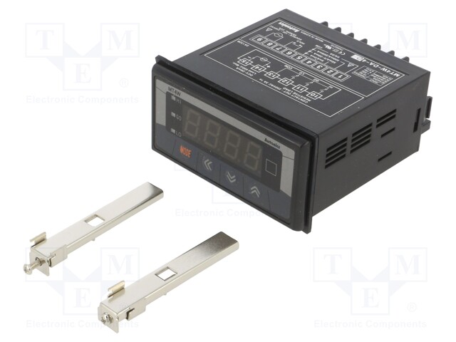 Module: meter; DC current; 100÷240VAC; on panel; Display: LED; MT4W