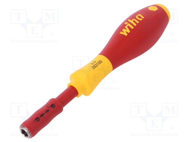 Screwdriver handle; insulated; Blade length: 50mm; 1kVAC