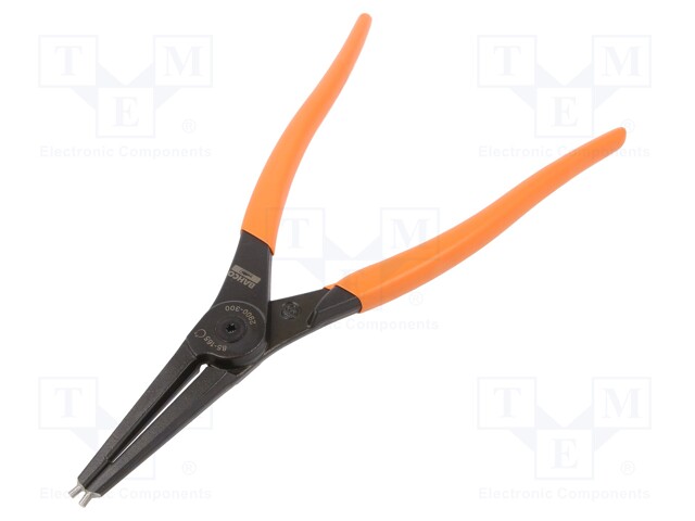 Pliers; internal circlip; Ring: external; Pliers len: 300mm