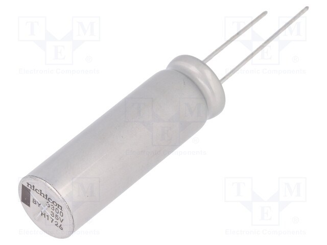 Capacitor: electrolytic; 3300uF; 35VDC; ESR: 24mΩ; UBY; THT; ±20%