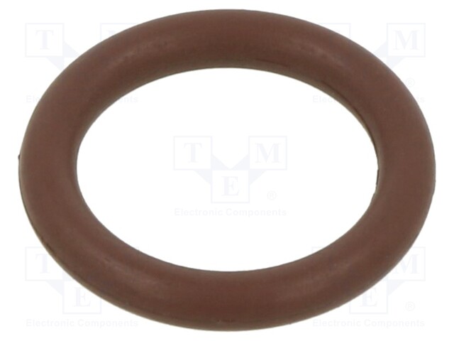 O-ring gasket; FPM; D: 2.5mm; Øint: 13mm; brown; -20÷200°C