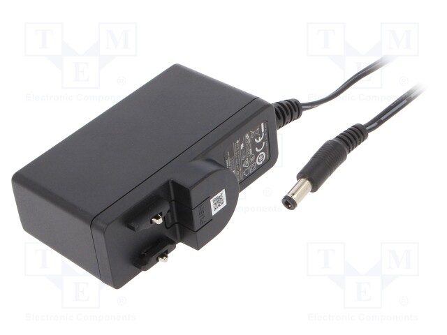 Power supply: switched-mode; voltage source; Out: 5,5/2,1; plug