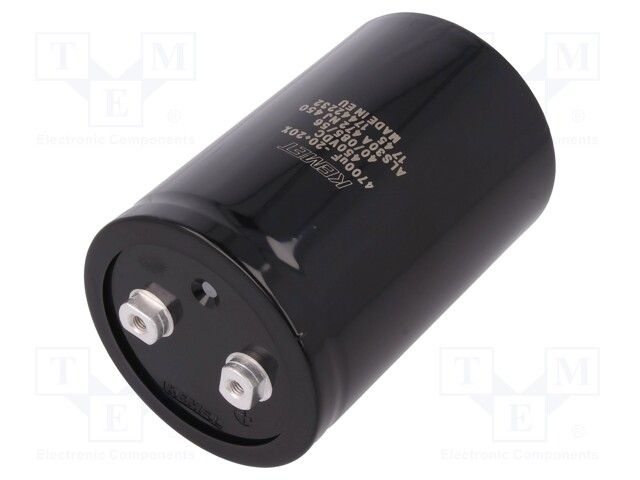 Capacitor: electrolytic; 4700uF; 450VDC; Leads: screw; ESR: 30mΩ