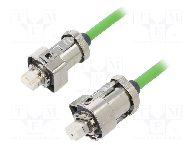 Harnessed cable; 10m; Outside insul.material: PUR; Kind: signal