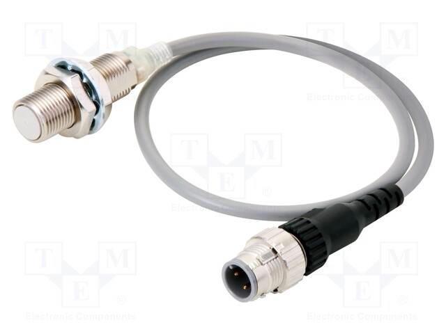 Sensor: inductive; Output conf: 2-wire NO; 0÷3mm; 12÷24VDC; M12