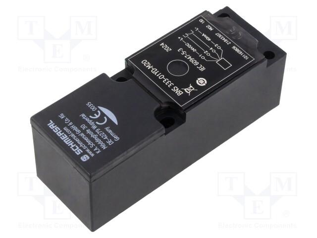 Safety switch: magnetic; NC; IP65; Electr.connect: M20x1,5