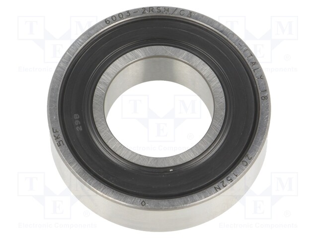 Bearing: single row deep groove ball; Øint: 17mm; Øout: 35mm