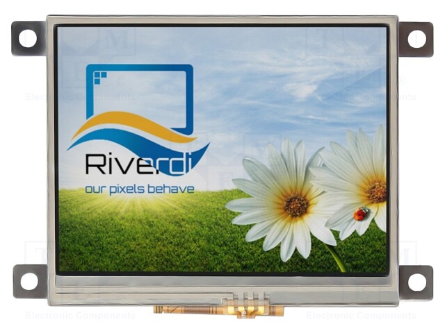 Display: TFT; 3.5"; 320x240; Illumin: LED; Dim: 77.7x64.7x8.15mm