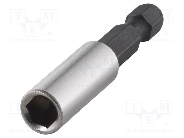 Holders for screwdriver bits; Socket: 1/4"; Overall len: 50mm