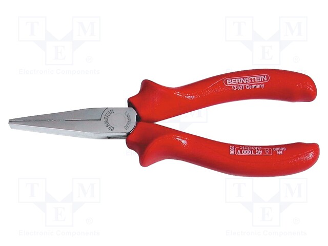 Pliers; insulated,flat; 170mm