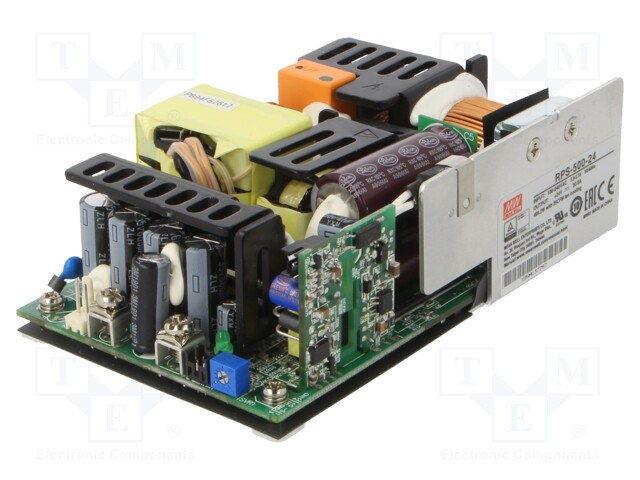 Power supply: switched-mode; 499.5W; 113÷370VDC; 80÷264VAC; OUT: 1