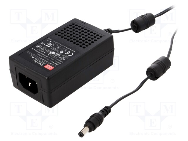 Power supply: switched-mode; 7.5VDC; 2.93A; Out: 5,5/2,1; 22W