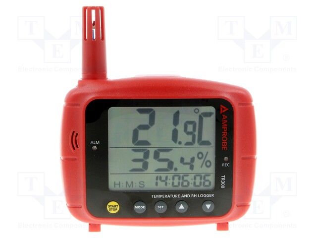 Logger: temperature and humidity; LCD; -20÷70°C; 0÷100%RH