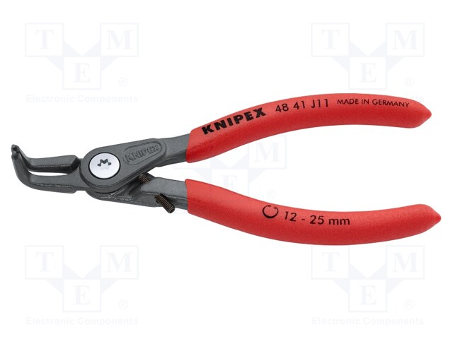 Pliers; internal circlip; Ring: internal; Pliers len: 130mm