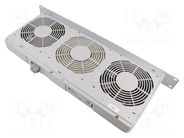 Fan: DC; fan tray; 24VDC; 300m3/h; 51dBA; ball bearing