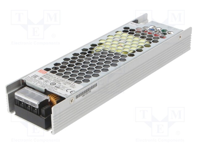 Power supply: switched-mode; modular; 132W; 3.3VDC; 194x55x26mm