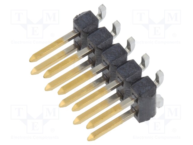 Pin header; pin strips; C-Grid; male; PIN: 10; vertical; 2.54mm; SMT