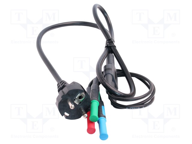 Test lead; Len: 1.23m; Plug: EU