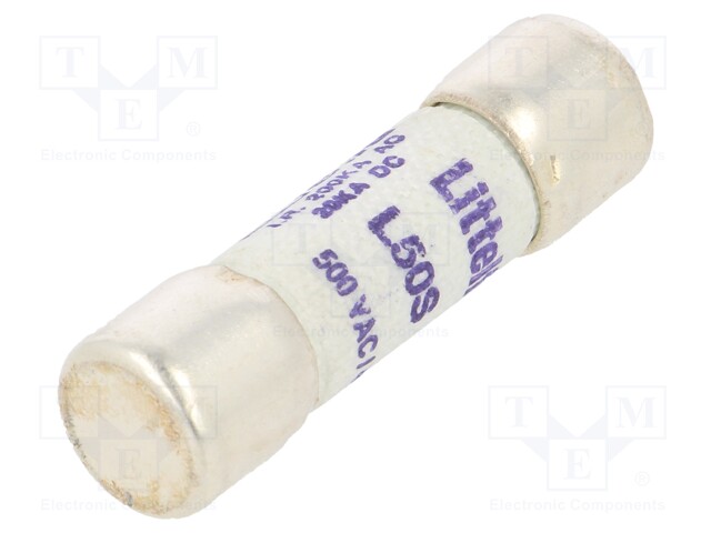 Fuse: fuse; 15A; 500VAC; cylindrical,industrial,semiconductor